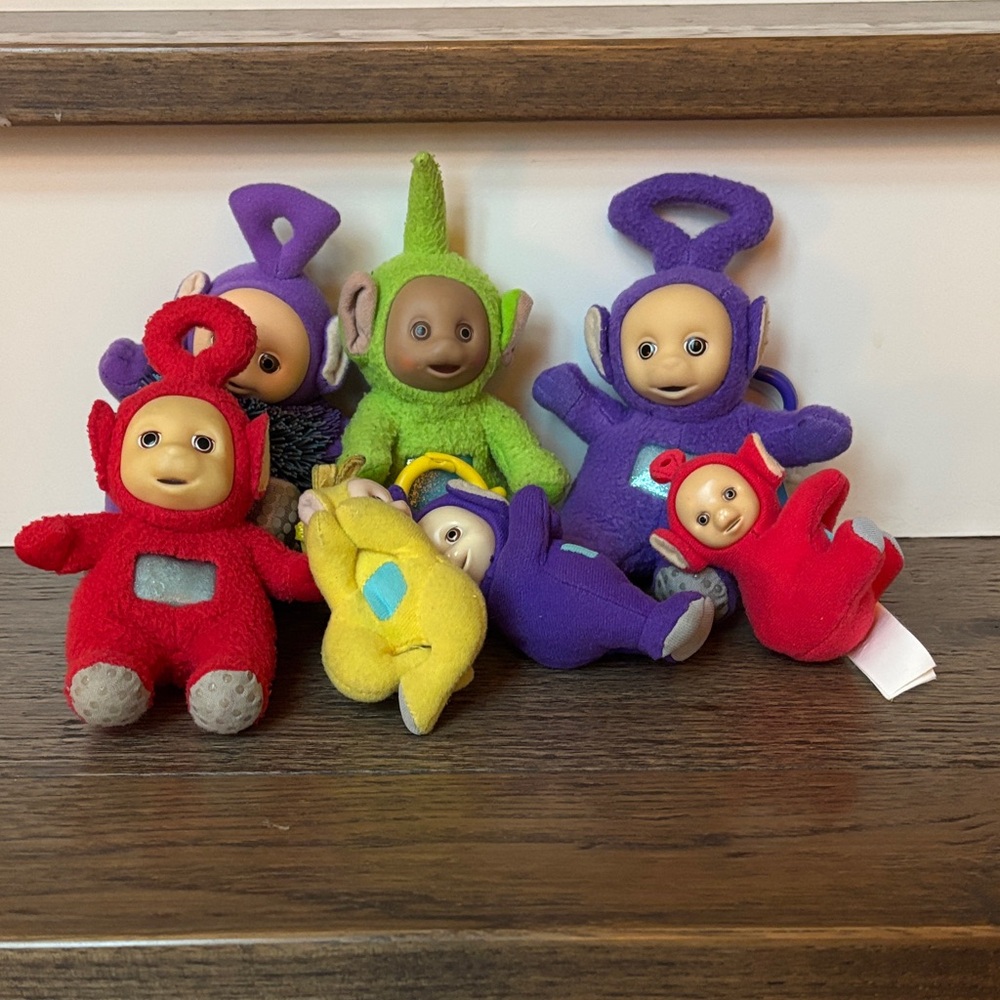 Vintage Teletubbies Plush Toy Collection